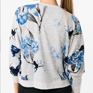 Zyia floral sweatshirt, NWT